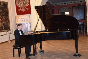 1274rd Liszt Evening - Silesian Piast Dynasty Castle in Brzeg, 9th Dec 2017<br> The performers were Alexey Komarow - piano and Juliusz Adamowski commentary. Photo by Malgorzata Stanowska.